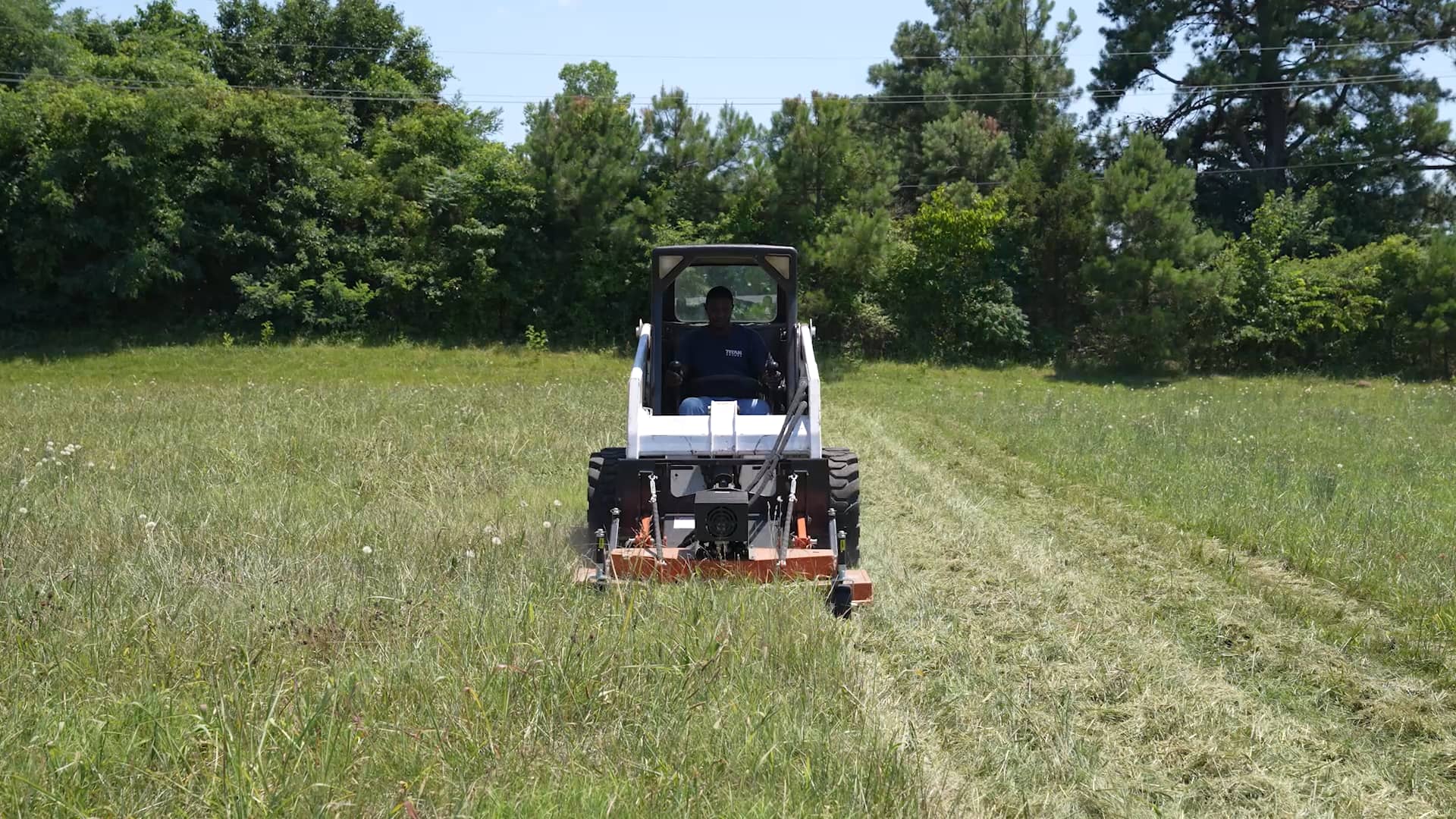 Skid Steer Finish Mower Titan Attachments on Vimeo