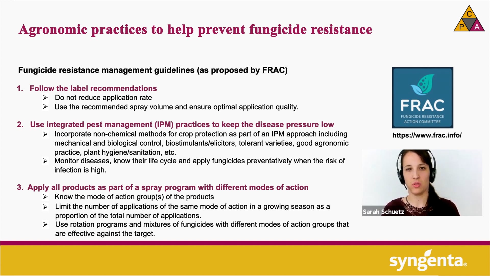 04 PRACTICAS AGRONOMICAS PARA PREVENIR LA RESISTENCIA