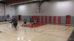 HB 2 dribble stride finishing