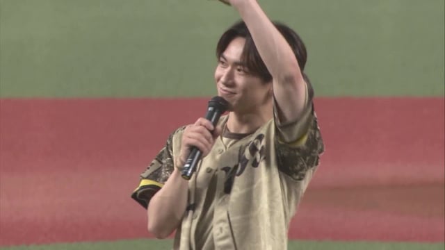 ライオンズフェスティバルズ2022のアンバサダーを務めるEXILE NAOTOさんがセレモニアルピッチに登場!! 2022年7月22日 埼玉西武ライオンズ 対 東北楽天ゴールデンイーグルス