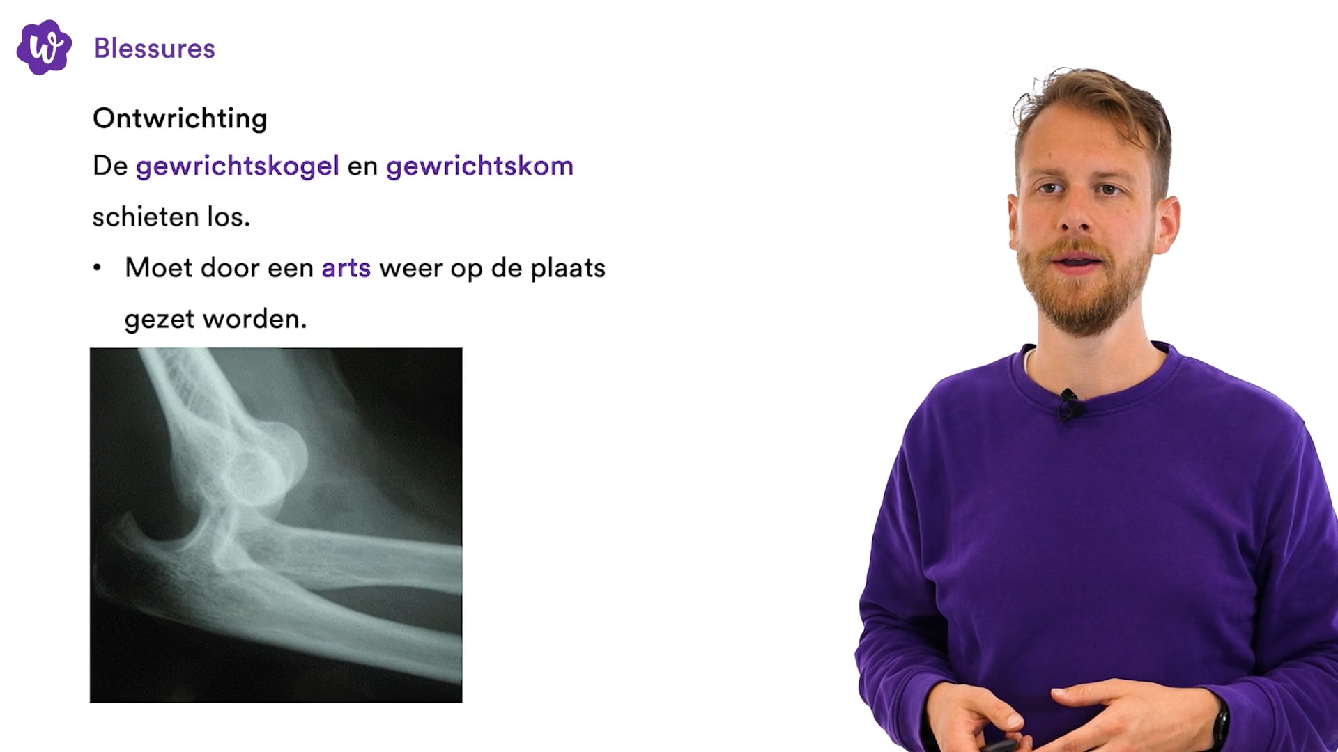 Blessures (Nectar) oefenen StudyGo