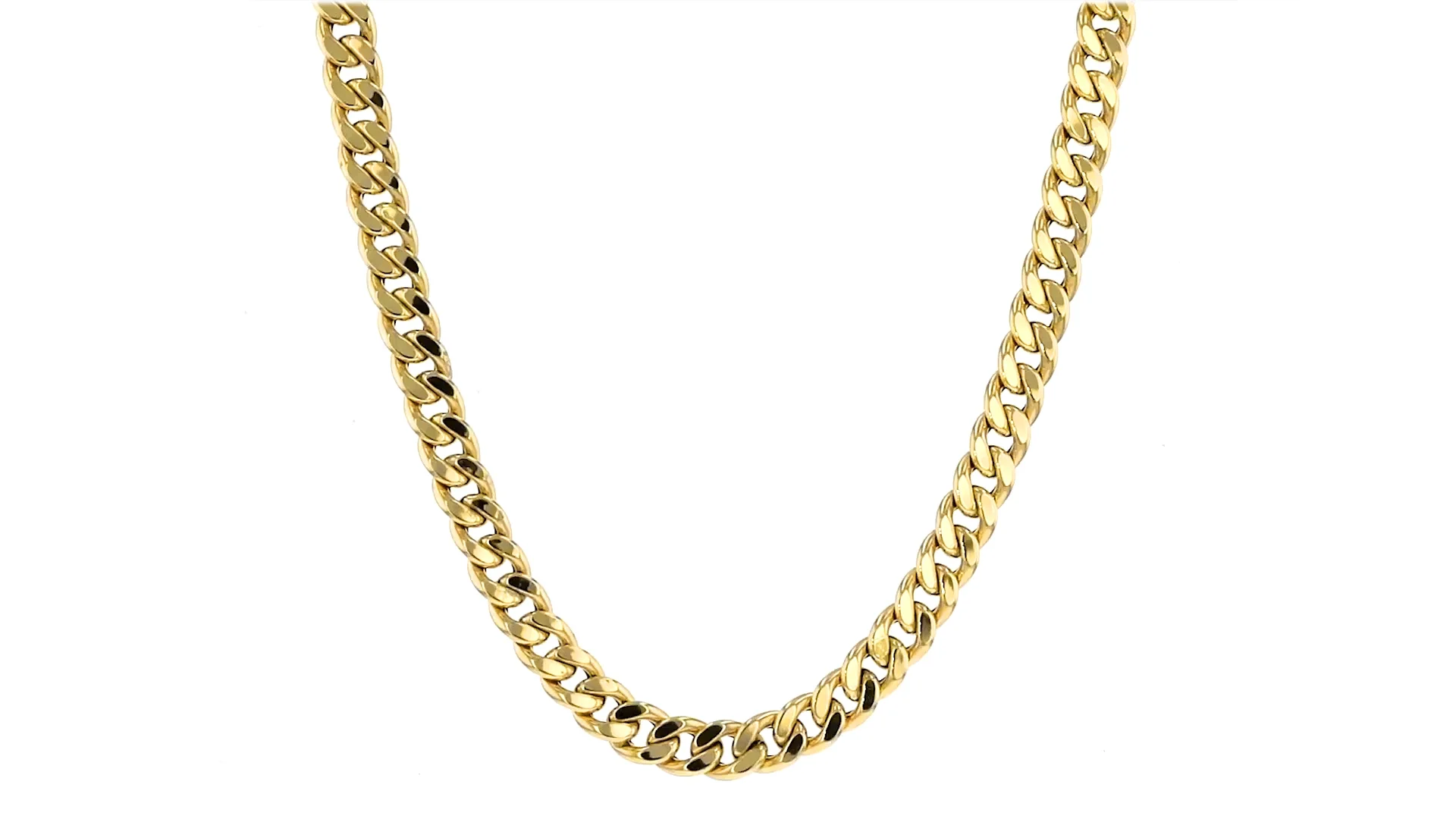 Italian 5mm 14kt Yellow Gold Curb-Link Necklace | Ross Simons