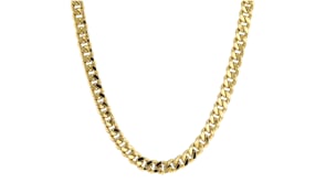 Italian 5mm 14kt Yellow Gold Curb-Link Necklace