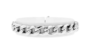 Sterling Silver Curb-Link Bracelet