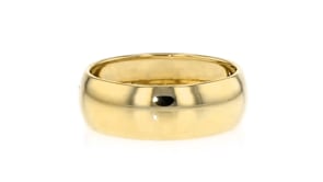 Italian 14kt Yellow Gold Dome Ring