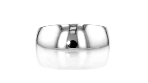 Italian Sterling Silver Dome Ring