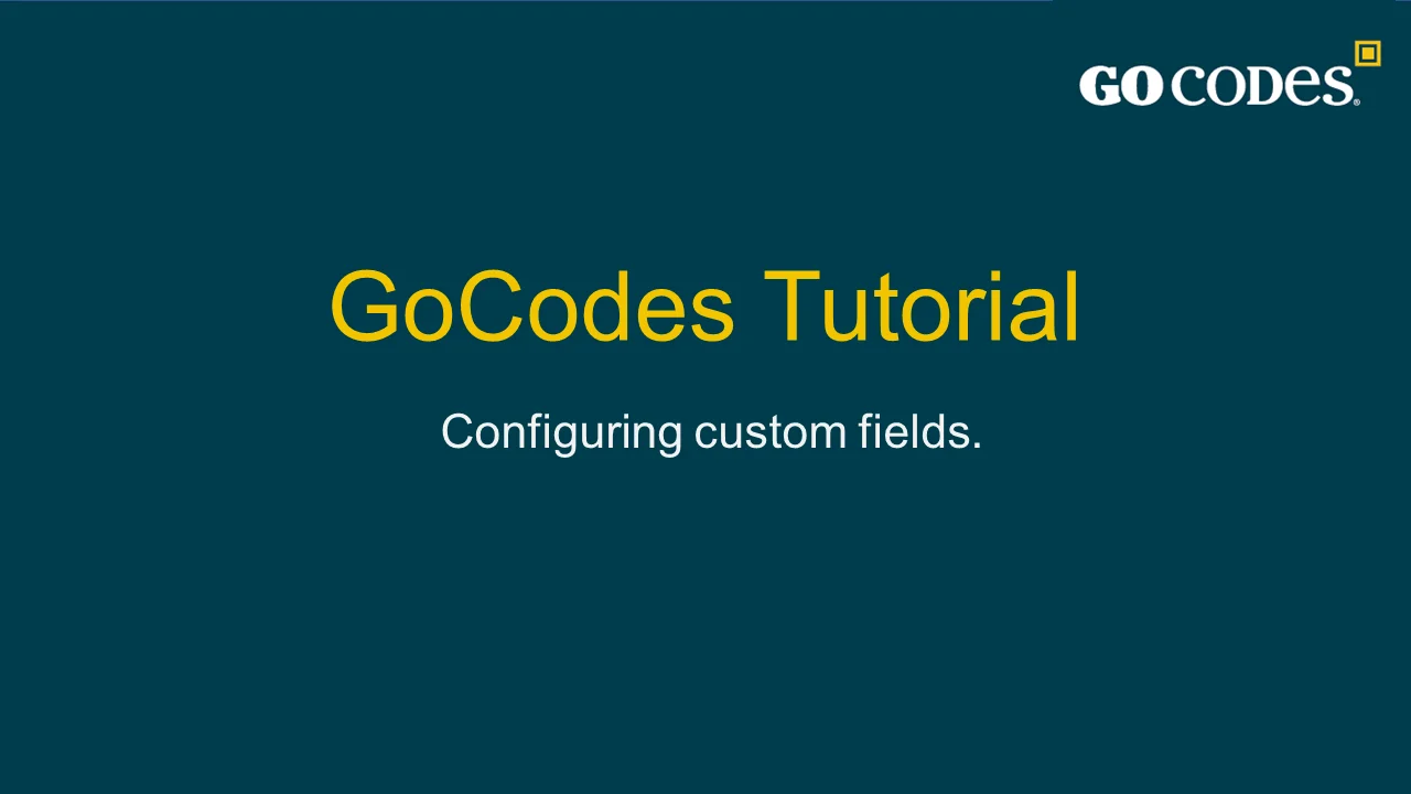 5. Configuring custom fields on Vimeo