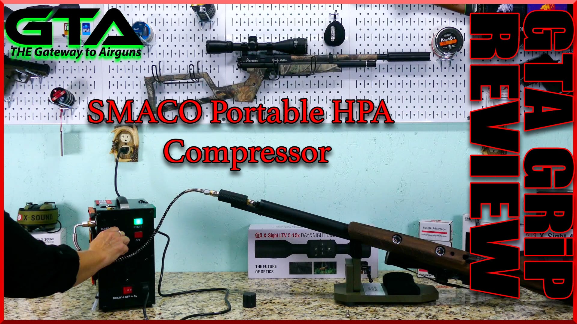 Modern Airgunner - GTA GRiP REVIEW – SMACO HPA Portable Compressor ...