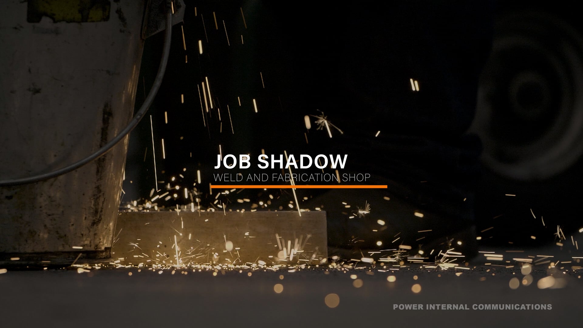 Job Shadow: Weld and Fabrication Shop