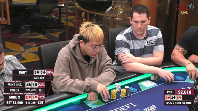 #557: Optimizing Bart's Post Flop hands from Hustler Casino Live