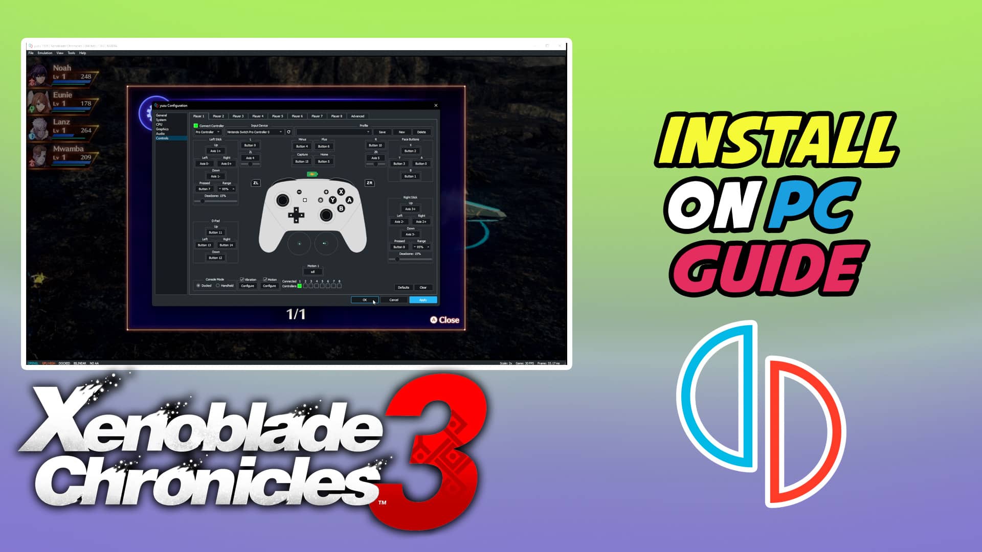 Xenoblade Chronicles 3 Yuzu Gameplay & Installation Guide for PC on Vimeo