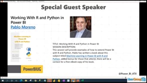 Working with R and Python in Power BI