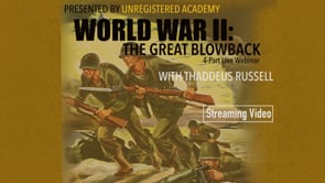 World War II: The Great Blowback (1)