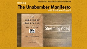 Reading The Unabomber Manifesto.mp4