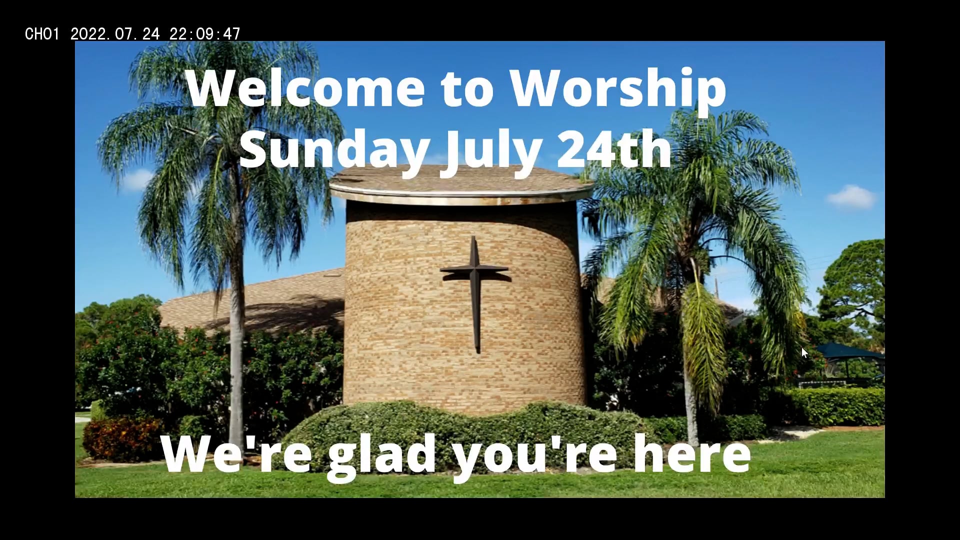 FLC Worship Service - July 24, 2022