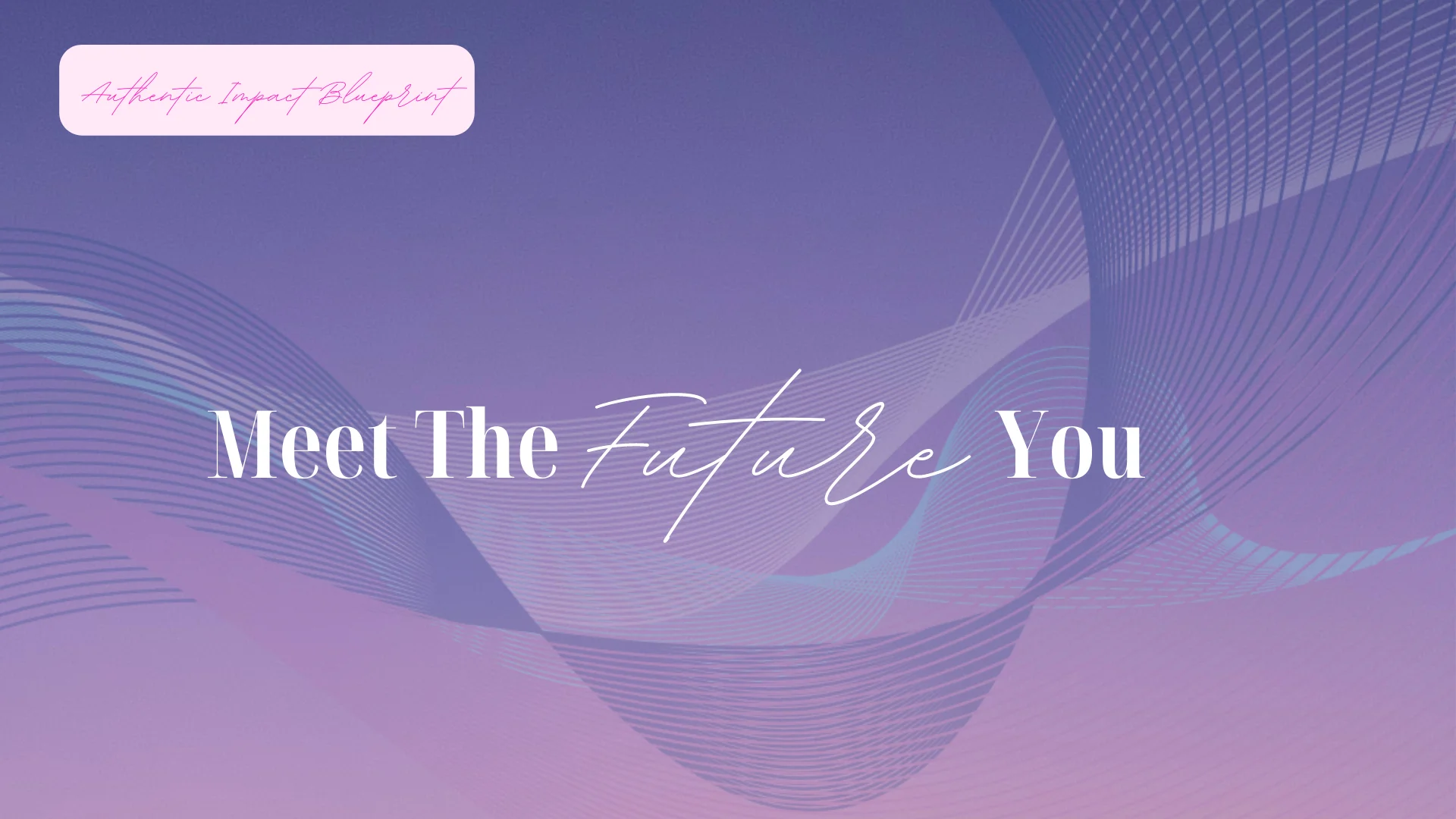 MEET THE FUTURE YOU on Vimeo