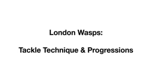 Tackle Technique - Front on Tackle