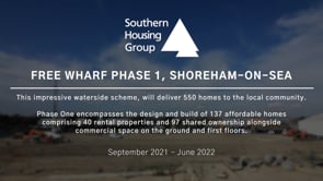 Free Wharf construction timelapse