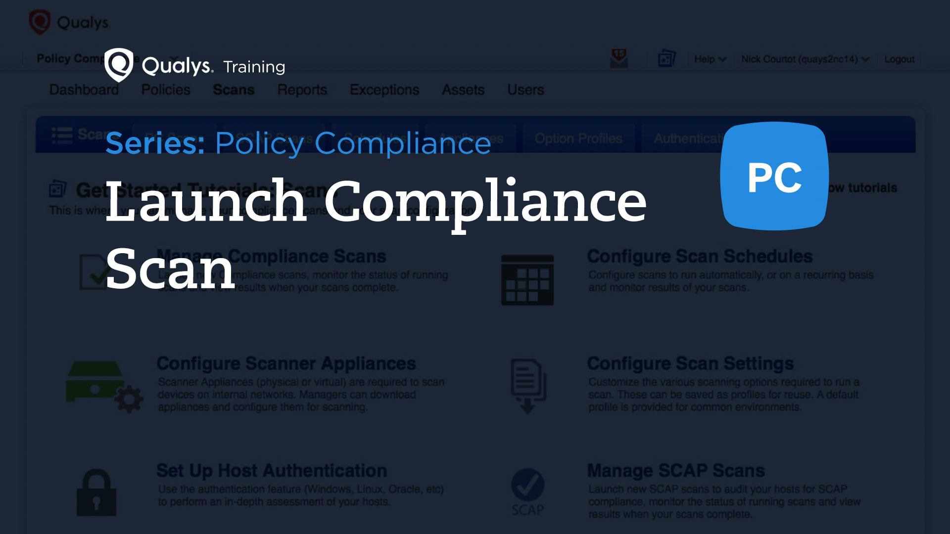 Launch Compliance Scan