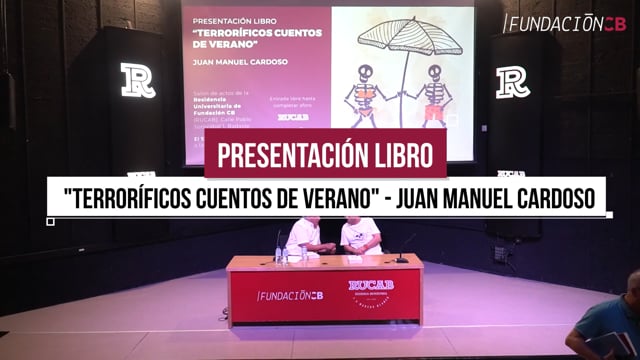 Presentación libro "Terroríficos cuentos de verano" - Juanma Cardoso