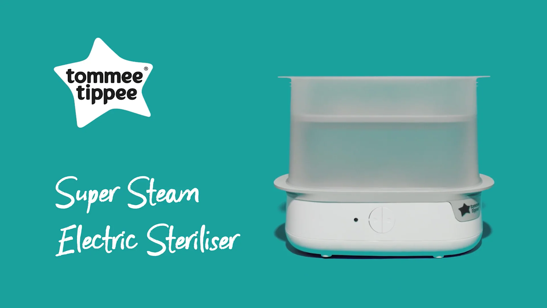 Supersteam Electric Steam Sterilizer, White