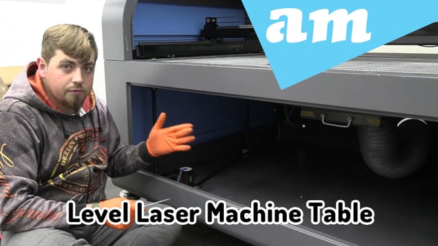 Level Laser Machine Table and Honeycomb Table Step by Step Guide by Spacer Method and Ruler Method