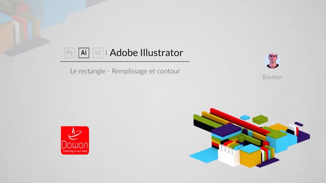 Le rectangle, remplissage et contours