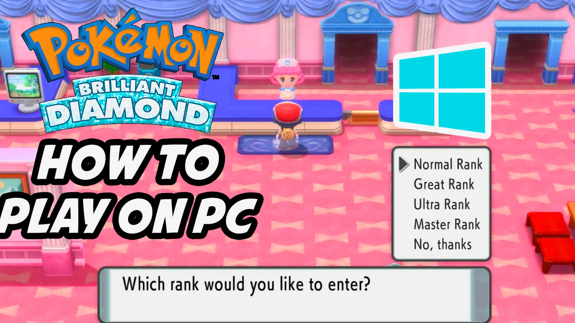 How to play Pokémon Brilliant Diamond on PC (Yuzu Emulator) on Vimeo