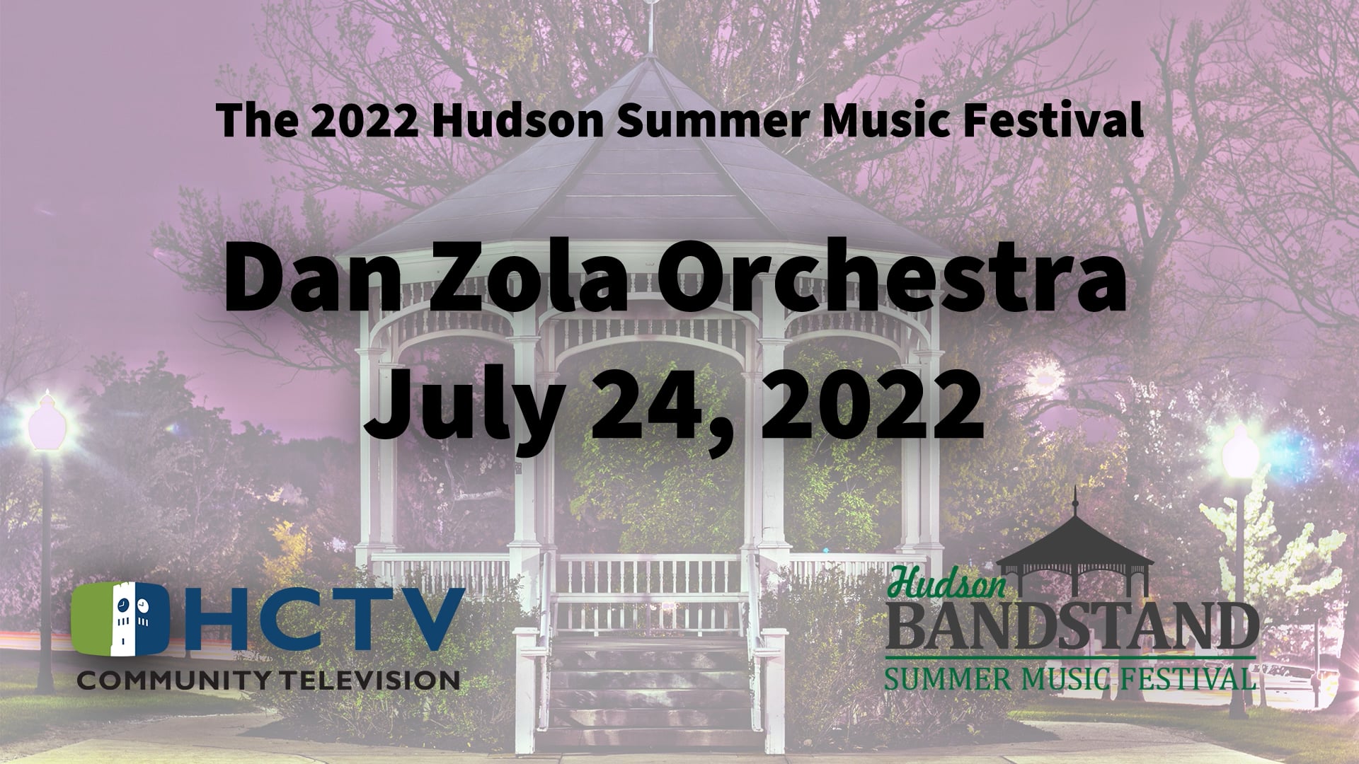 Concert On The Green - Dan Zola Orchestra, 2022