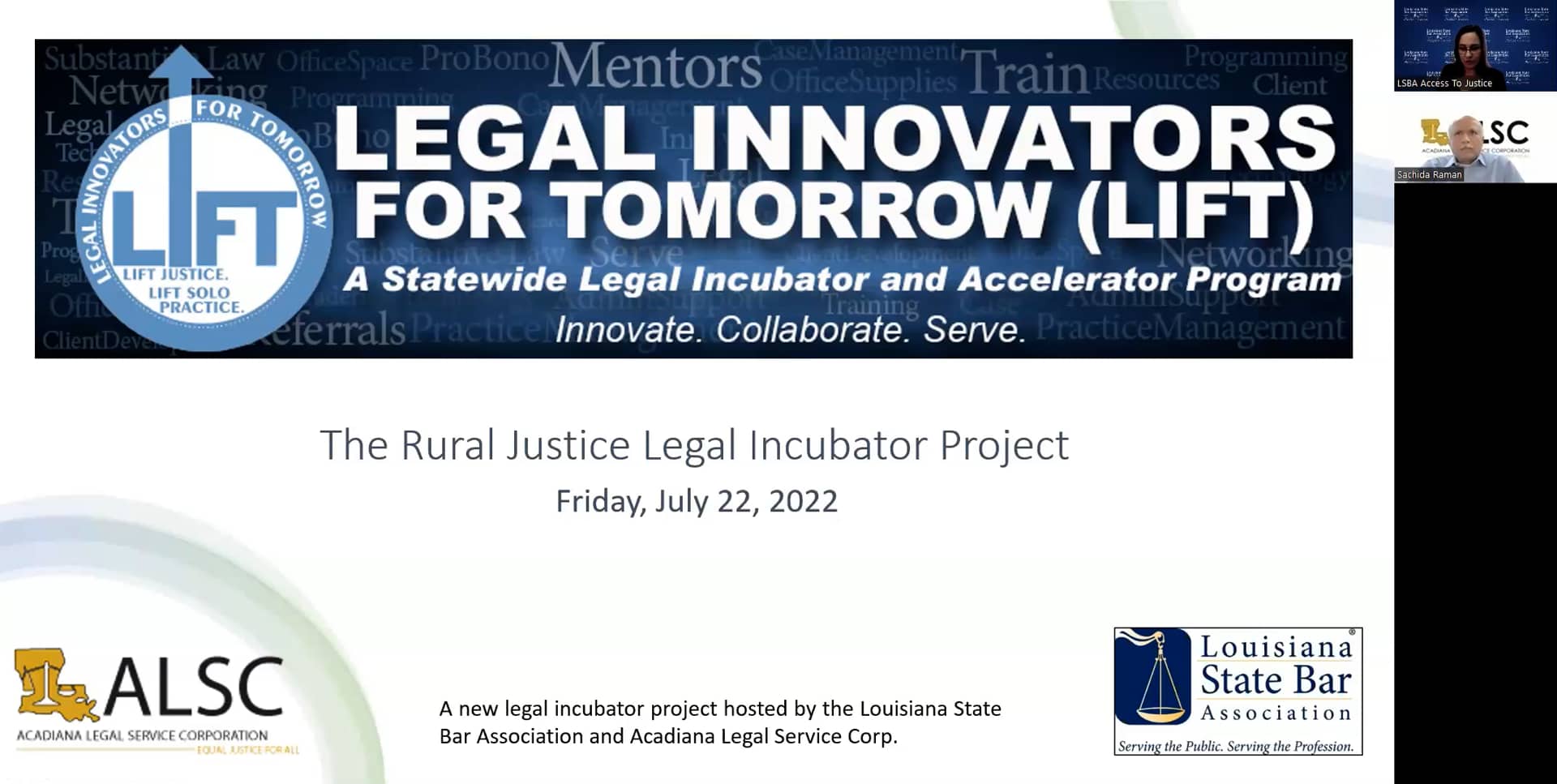 LIFT Rural Justice Legal Incubator Project on Vimeo