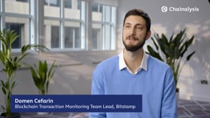Bitstamp - Customer Success Story (Domen Cefarin - Blockchain Transaction Monitoring Team Lead)
