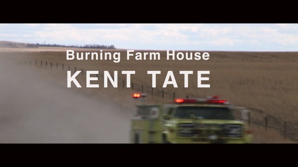 Burning Farm House