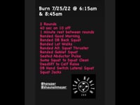 July 25 WOD