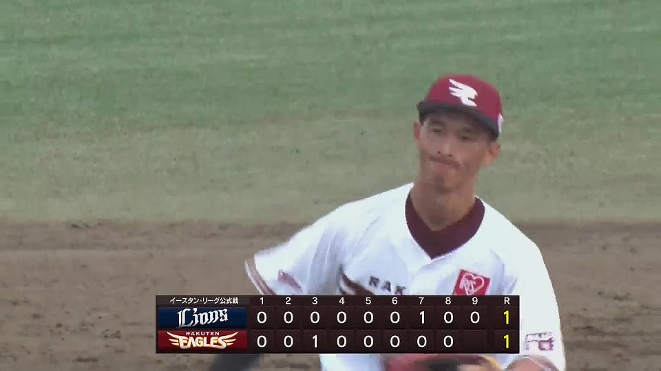 【ファーム】イーグルス・吉野創士が抜けそうな当たりを好捕!! 守備でみせる!! 2022年7月26日  東北楽天ゴールデンイーグルス 対 埼玉西武ライオンズ