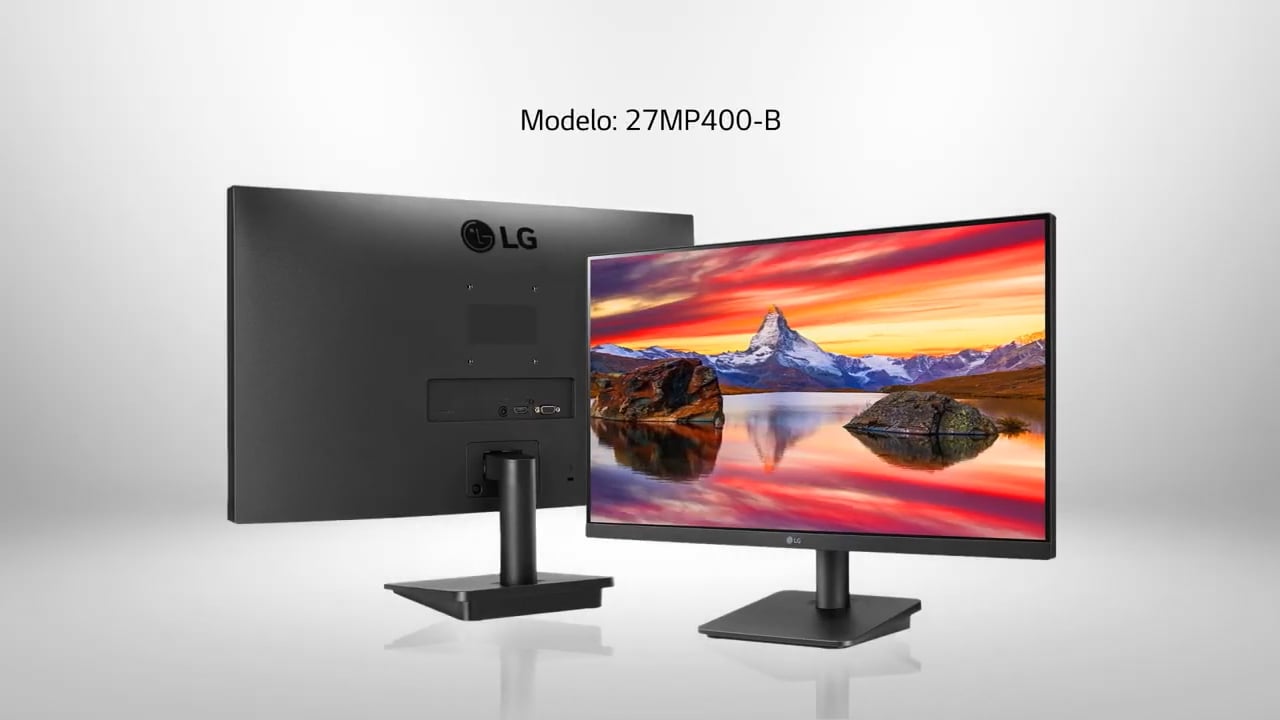 MONITOR LED LG 27” 27MP400B on Vimeo