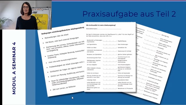 18 - Aufgabe: Wie lernförderlich ist meine Arbeitsumgebung?