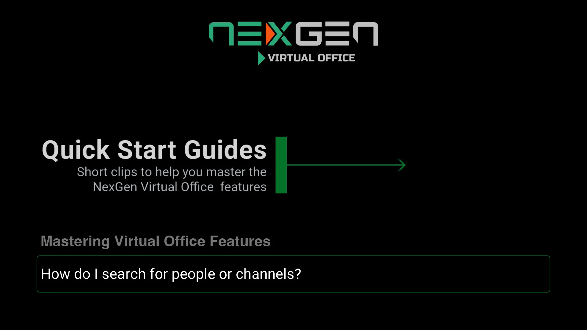 Virtual Office Chat on Vimeo