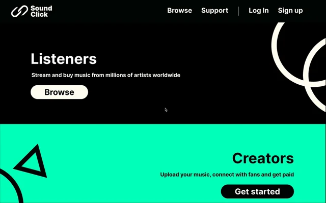 Cheap Soundclick Layouts