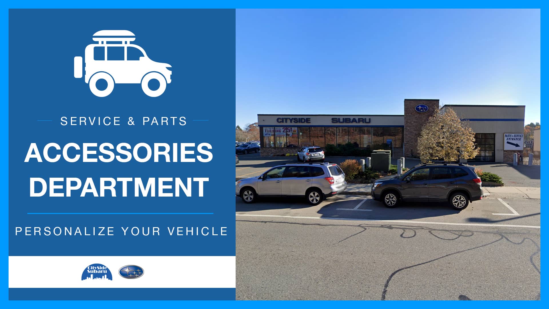 Subaru Accessories Department Belmont, MA // Cityside Subaru Parts on Vimeo