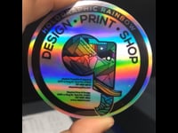 Holographic Stickers