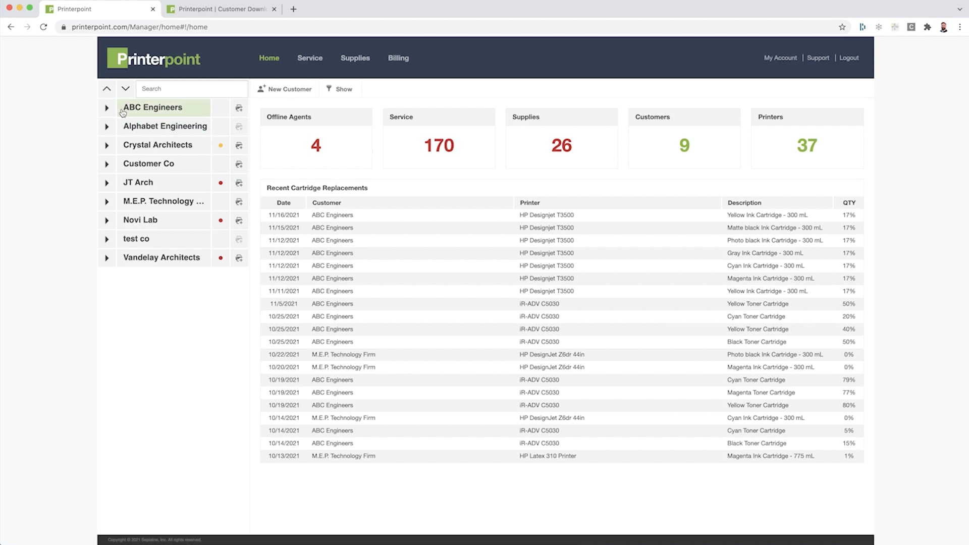 Install the Printerpoint Agent
