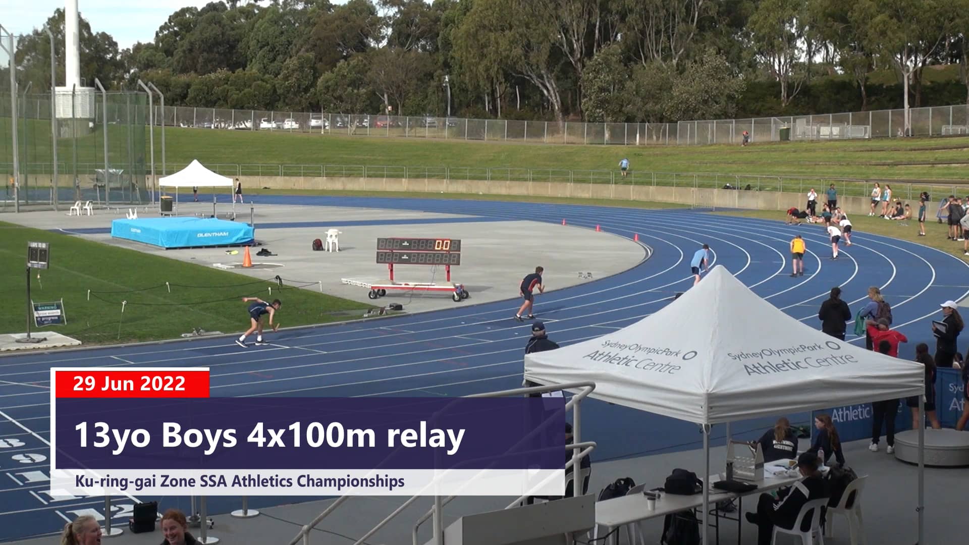 13yo Boys 4x100m relay 2022 Kuringgai Zone on Vimeo