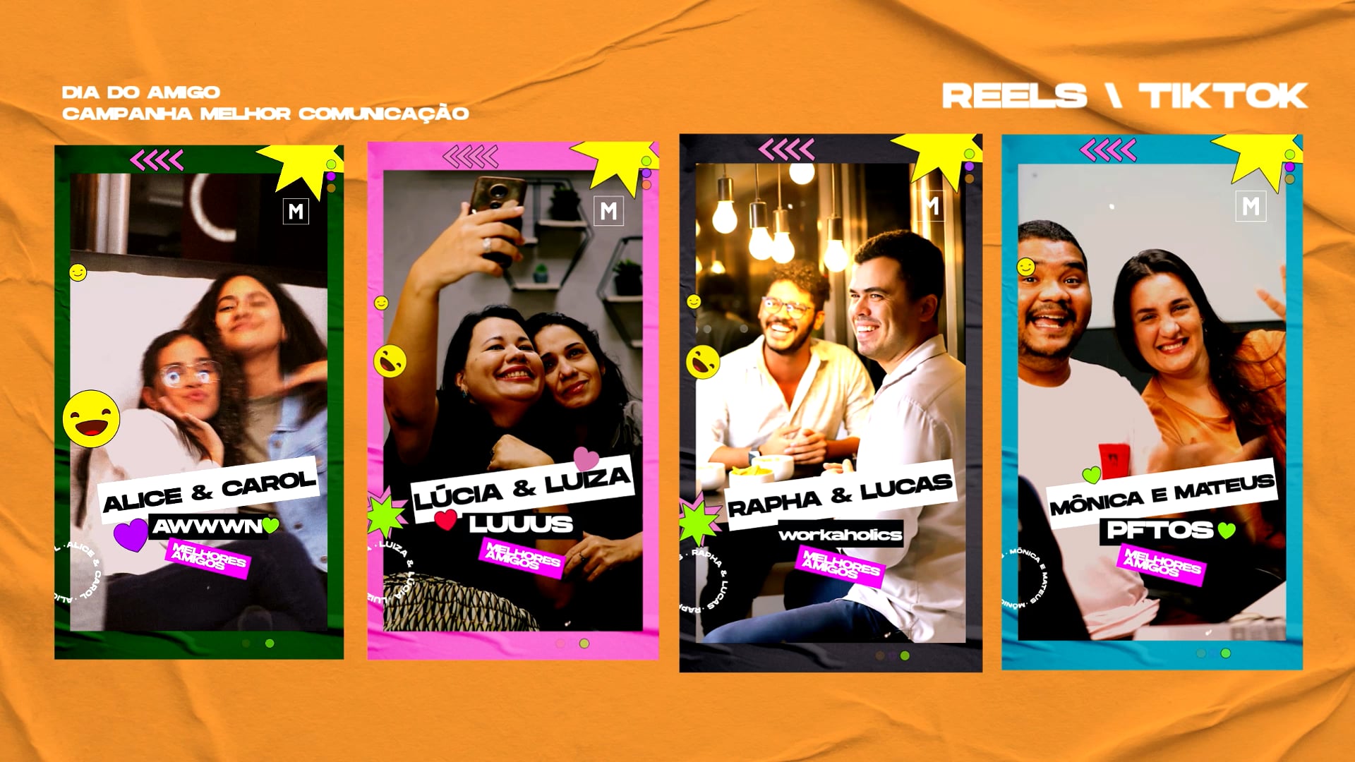 Dia do Amigo - Melhor Comunicação | REELS/TikTok