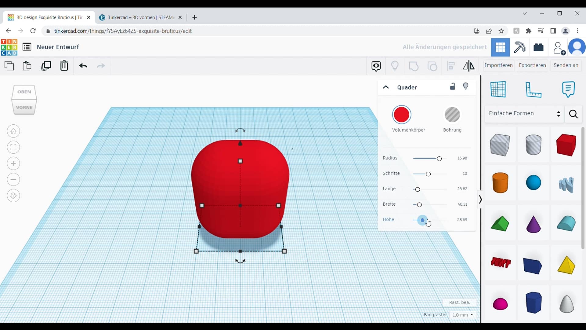 Hoofdstuk 3 How to Tinkercad 3D Formen on Vimeo