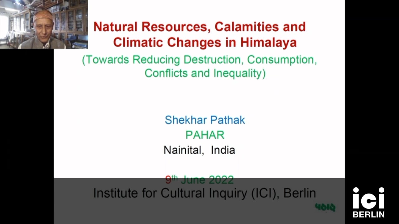 Talk by Shekhar Pathak