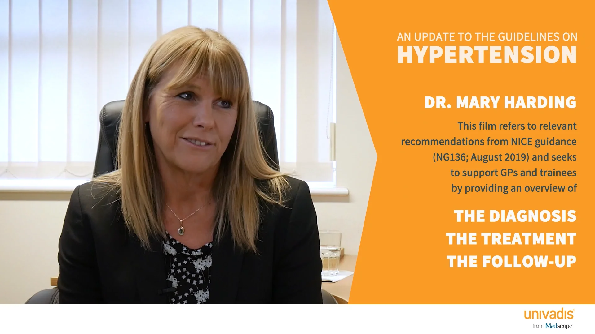 Overview of NICE 2019 hypertension guidelines