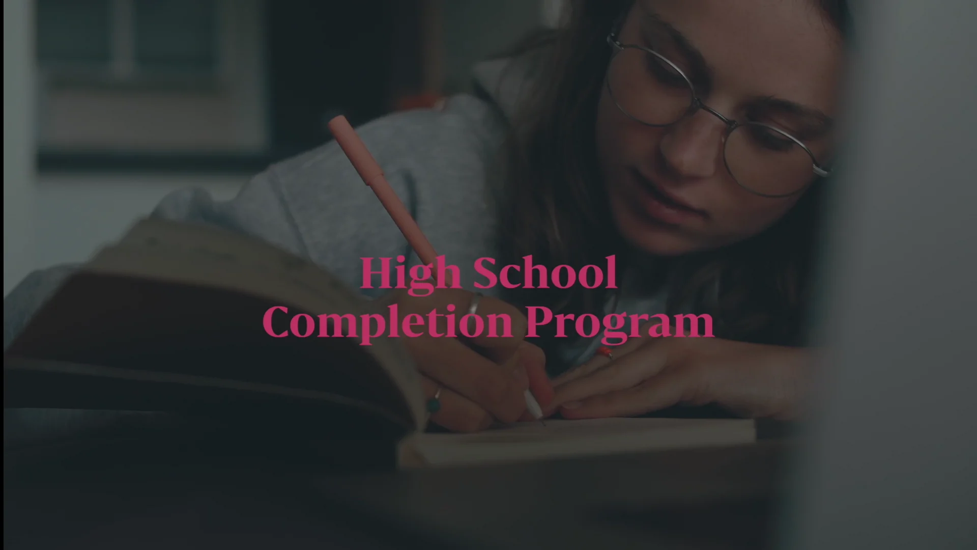 High School Completion Programme Student Film on Vimeo