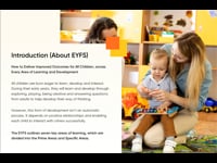 Introduction to EYFS