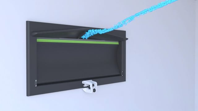 Fantura wall inlet - Fancom