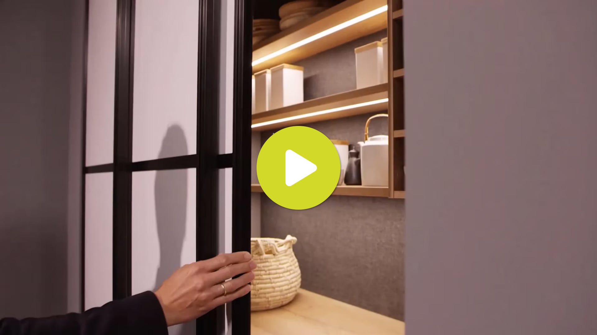 Nobilia Système de porte coulissante